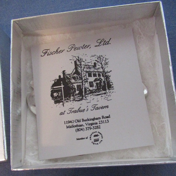 Fischer Pewter LTD.  paperweight - Picture 6 of 7